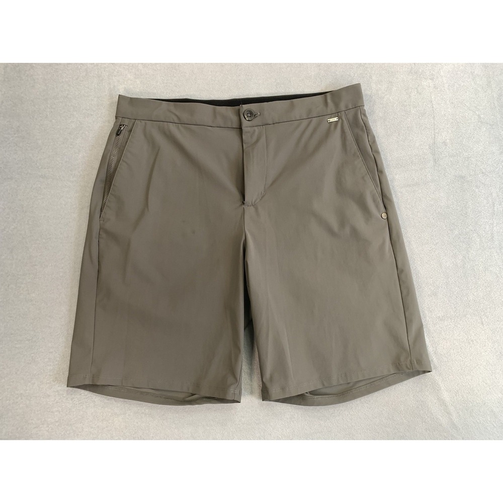 Vuori Men's Aim Chino Shorts 8 inch - Concrete Gray Sz M 30